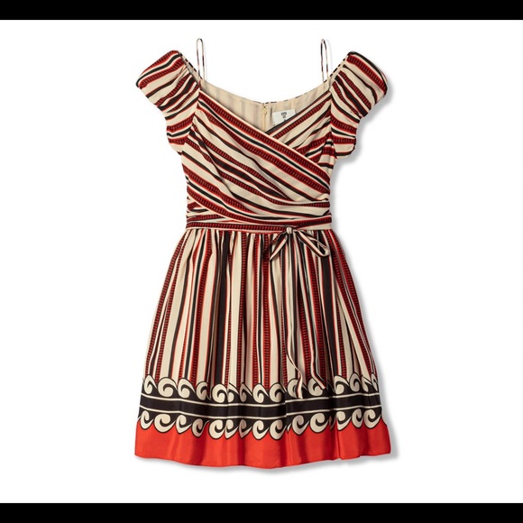 NWT Anna Sui for Target Silk Off-The-Shoulder👗 - Picture 6 of 8